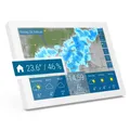 Produktbild: wetteronline home 3 – WetterDisplay mit WetterRadar – Innenraumsensor uvm.