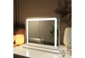 Produktbild: EMKE Kosmetikspiegel Schminkspiegel LED Kosmetikspiegel mit Beleuchtung Tischspiegel, mit Touch, 3 Lichtfarben Dimmbar, Memory-Funktion, 360° Drehbar