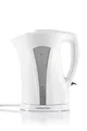 Produktbild: GOURMETmaxx Wasserkocher 1,7 l | Schlichtes Design, kabellose Flexibilität & automatische Abschaltung | Wasserstandsanzeige | Leicht zu reinigender Kalkfilter | Perfekt für Tee [Weiß-Grau]