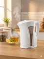 Produktbild: Gourmetmaxx Wasserkocher 1,7 L Weiß mit Wasserstandsanzeige Elektrogerät