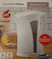 Produktbild: GOURMETmaxx Wasserkocher 1,7l 2200W weiß mit Anti Kalkfilter