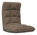 Produktbild: vidaXL Bodenkissen Bodenstuhl Faltbar Taupe Stoff