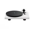 Produktbild: Pro-Ject Plattenspieler Debut EVO II seidenmatt Weiss Pick it MM EVO + Haube