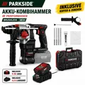 Produktbild: PARKSIDE PERFORMANCE 20V Akku Kombihammer inkl. 4 Ah Akku + 4,5 A Ladegerät