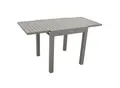 Produktbild: DEGAMO Balkon-Ausziehtisch TIRANA 70/140x70cm, Aluminium silbergrau