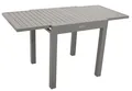 Produktbild: Balkontisch Gartentisch Ausziehtisch Bistrotisch TIRANA 140x70cm Alu silber
