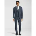 Produktbild: SteffenKlein Anzug Slim-Fit (3-tlg) blau|grau 48