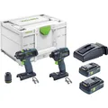 Produktbild: Festool Schrauber- und Bohrer-Set TID 18 HPC 4,0 I-Set T18 (577244)