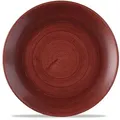 Produktbild: Churchill Super Vitrified Stonecast Patina Red Rust Teller Flach Coup 16.5cm Stonecast, 12 Stück