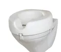 Produktbild: WENKO WC Sitz-Erhöhung Secura - 150 kg Tragkraft, Kunststoff, 41.5 x 17 x 44 cm, Weiß