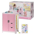 Produktbild: BABY born Kleiderschrank, Puppenkleiderschrank mit Bewegungs-und Soundfunktion, 827987 Zapf Creation