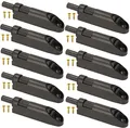 Produktbild: KOTARBAU® 10er Set Stoßdämpfer für Möbeltüren mit Adapter Schwarz Softclose für Möbel