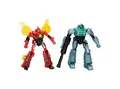 Produktbild: Hasbro Actionfigur Transformers EarthSpark Cyber-Combiner Terran Twitch und Robby Malto