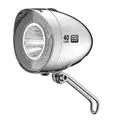 Produktbild: XLC CL-D04 Dynamo-Scheinwerfer, LED, Retro, Reflektor, 40 Lux, Standlicht, Senso