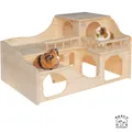 Produktbild: (84,80€/Stk.) Resch Meerschweinchenschloss 55x33x39cm (L/H/B) Chinchilla Ratten