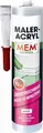 Produktbild: MEM Maleracryl Farbe Malerzubehör 300 ml Weiß langlebig für kreative Gestaltung
