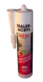 Produktbild: Maler-Acryl weiß einkomponentige Dichtungsmasse lösemittelfrei MEM 300ml