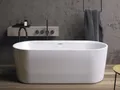 Produktbild: Riho Modesty Freistehende Badewanne 1700 x 760 mm - Weiß Glänzend - B090001005