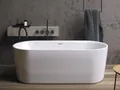 Produktbild: RIHO Modesty freistehende Badewanne, 170x76x59cm, 187 Liter, B090001005, Farbe: