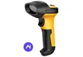 Produktbild: Inateck Barcode Scanner Wireless mit AI, Akku mit 2600 mAh, 60 m Reichweite Handscanner, (Automatisches Abtasten für Schnelles und Präzises Scannen)