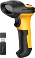 Produktbild: Inateck 1D Barcode Scanner Wireless AI 2.4GHz utomatisches Abtasten Bluetooth