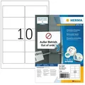 Produktbild: Ablösbare Adressetiketten A4, 96 x 50,8 mm, weiß