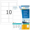Produktbild: HERMA Adressetiketten 10307 weiß 96,0 x 50,8 mm, 100 Blatt