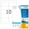 Produktbild: HERMA Adressetiketten 10307 weiß 96,0 x 50,8 mm, 100 Blatt