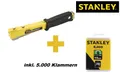 Produktbild: AKTION Stanley Hammertacker Schlagtacker 6-PHT150 inkl. 5.000 Klammern 10mm