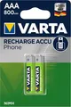 Produktbild: Varta T398/BLISTER 2 Micro-Akku 1,2V 800mAh