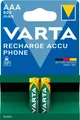 Produktbild: Akkus VARTA PHONE T 398 Micro AAA, f. Analoge/digitale Telefone, 2 Stück 185734