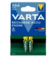 Produktbild: VARTA 10x Varta Handy Akku Batterien 2er AAA HR03 Industrial Universal Strom Batterie, (20 St)