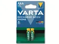 Produktbild: VARTA Akku NiMH, Micro, AAA, HR03, 1.2V/800mAh, Accu Phone, 2er Pack