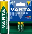 Produktbild: VARTA® AAA (Micro)/HR03 (58398) Akku - 800 mAh, 2 Stk. im Blister, (NiMH), 1,2 V
