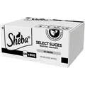 Produktbild: SHEBA Selection Select Slices Poultry Flavour Sachets 120x85 g - Nassvollnahrung für ausgewachsene Katzen, in Sauce