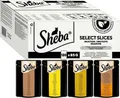 Produktbild: 120x85g SHEBA Nassfutter MIX Geschmacks Soße Ente Huhn Geflügel Pute für Katzen