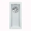 Produktbild: BLANCO SUBLINE 160-U Unterbauspüle / SILGRANIT / Weiß / Stopfen - Weiß