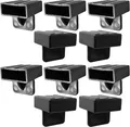 Produktbild: 10x Lattenhalter Einsteckkappen für 1 Latten zur Befestigung Kappen 36 x 8 mm