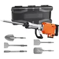 Produktbild: VEVOR Abbruchhammer 2200W Stemmhammer Bohrhammer Elektrisch 6Meißel Schlaghammer