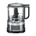 Produktbild: KitchenAid 5KFC35616ECU Mini Food Processor 240 Watt 2 Geschwindigkeitsstufen - Kontur-Silber
