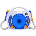 Produktbild: Karaoke CD Player MP3 2 Mikros blau NEU