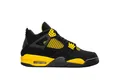 Produktbild: NIKE Air Jordan 4 Retro Thunder (2023) DH6927-017 Size 43 EU, Schwarz Weiß Tour Gelb