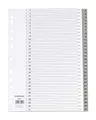 Produktbild: 3er Set 31-teiliges Register/Trennblätter aus PP, DIN A4 mit Zahlen 1-31, volldeckend + praktischem Deckblatt aus stabilem Papier zum Beschriften. Trenn-Blätter für die Ordner-Organisation im Büro