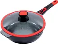 Produktbild: KING Bratpfanne Click-Grip, Aluminiumguss (1-tlg), abnehmbarer Griff, Induktion, Ø 32 cm