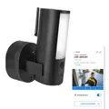 Produktbild: ABUS WLAN Außenkamera LED Licht Überwachung 2-Wege-Audio App 1000 Lumen IP66