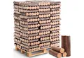 Produktbild: holz4home® Holzbriketts Hartholz-Eichenbriketts 960 kg auf Palette I Brennholz Vorrat, 960 kg, Feuerholz Kammergetrocknet