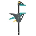 Produktbild: wolfcraft EHZ 65-150 Einhandzwinge PRO - Spannkraft: 90 kg - Kraftvolle Zwinge zum Spannen von Werkstücken mit nur einer Hand - Spannweite: 150 mm - 3456000
