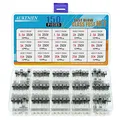 Produktbild: AUKENIEN 150 Stück 0,5A 1A 1,5A 2A 2,5A 3A 5A 6A 7A 8A 10A 15A 20A 25A 30A 250V Sicherungen 6,3x32 6x30 MM Glas Sicherung Glassicherung Glasrohrsicherung Feinsicherung Schnelle Schlag Glasrohr Kit