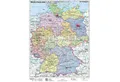 Produktbild: STIEFEL Wandbild Stiefel Landkarte Deutschland politisch
