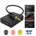 Produktbild: USB AUX Adapter 3,5 mm Stecker Auf Buchse Musikplayer Auto